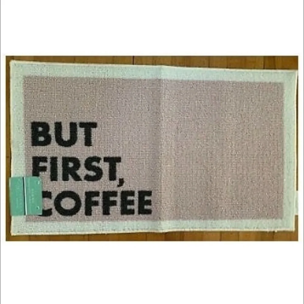 But First Coffee Accent Indoor Rug/Mat